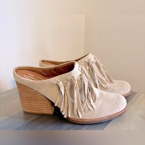 Kork-Ease Suede Clogs